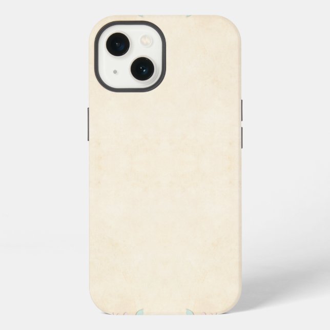 Stylish Flowers Pattern iPhone Case (Back)