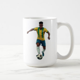 Stylish Football Fan Coffee Tumbler Mug
