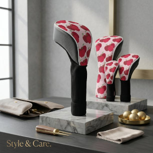 Stylish Fruit-Inspired Apple Golf Head Cover