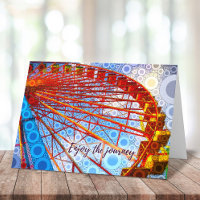 Stylish Fun Ferris Wheel Enjoy the Journey Script