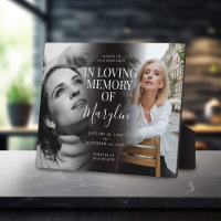 Stylish Funeral Memorial Before & After Photo