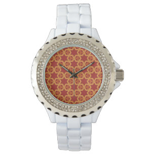 Stylish geometric ornament watch