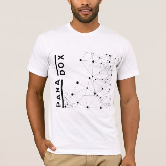 Stylish Geometric Polygon Design with Paradox word T-Shirt