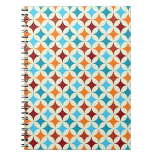 Stylish Geometric: Vintage Seamless Pattern Notebook