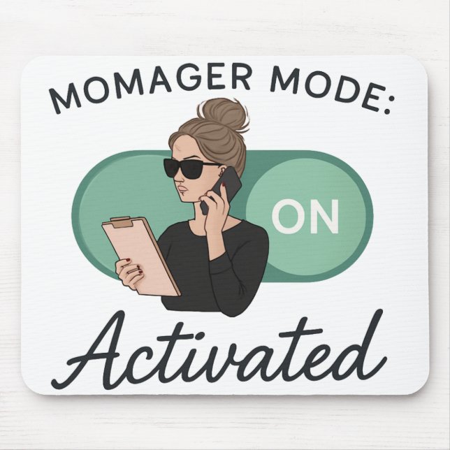 Stylish Gift for Boss Moms Mouse Pad (Front)