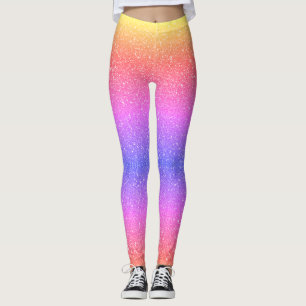 Stylish glitter leggings