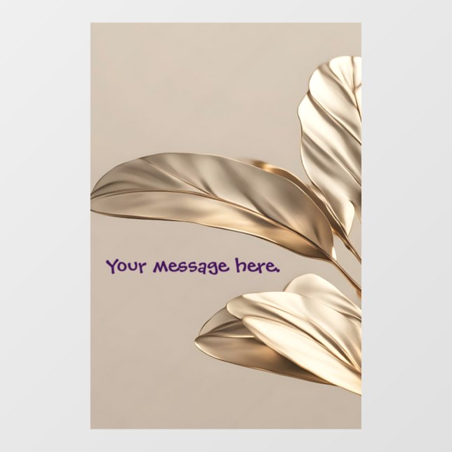 Stylish Gold Leaf  (Sheet)