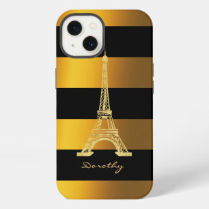 Stylish Golden Eiffel Tower Unique Gifts iPhone 13 Case