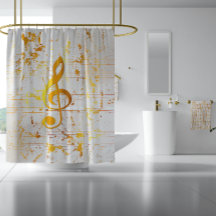 Stylish Golden Harmony Musical Chaos Ivory