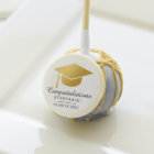 Stylish Graduation Name Congratulation Cake Pop