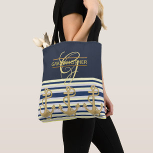 Stylish GRANDMOTHER Tote Monogrammed