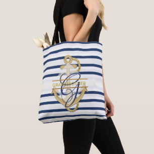 Stylish GRANDMOTHER Tote Monogrammed Bag