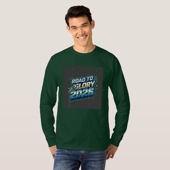 Stylish Graphic Long Sleeve Tee (Front Full)