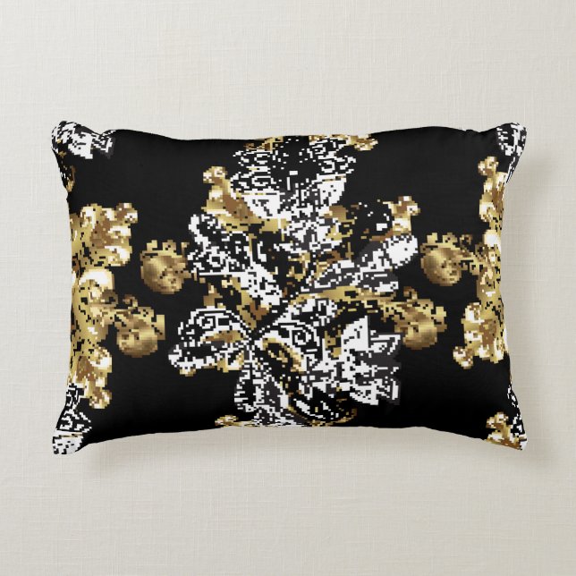 Stylish graphic pattern. Seamless background. Wall Decorative Cushion (Front)