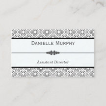 Stylish Grey and White Geometric Appointment