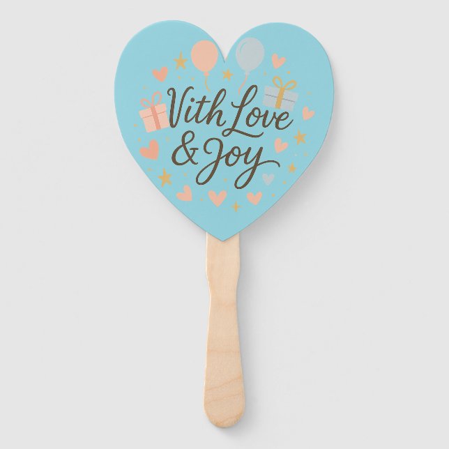 Stylish Hand Fan – Elegant Cooling Accessory & Gif (Front)