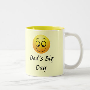 Stylish, Happy Face, Dad's Day Coffee Mug