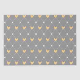 Stylish Harlequin Chicken Pattern Tissue Paper