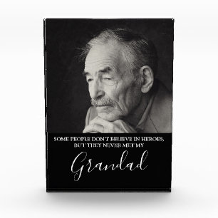 Stylish Hero Memorial Photo Block