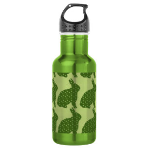 Stylish Hipster green cool bunnies 532 Ml Water Bottle