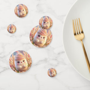 Stylish Ice Cream Creature Confetti