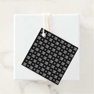 Stylish Image, Design or Business Logo Pattern Favour Tags