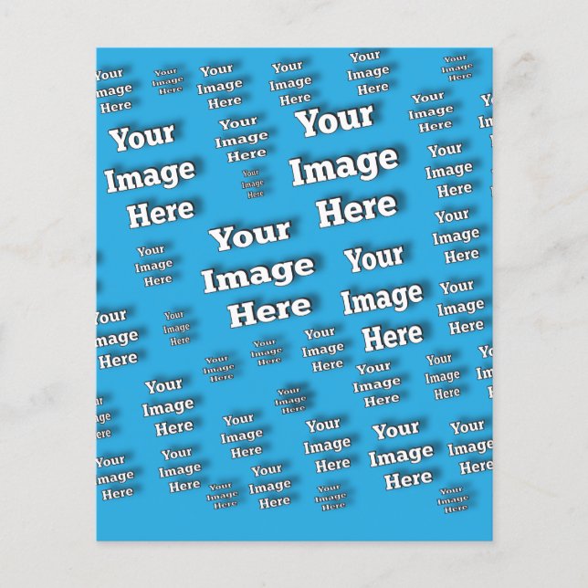 Stylish Image Template Create Your Own Flyer (Front)