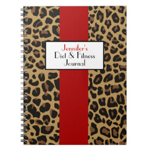 Stylish Jaguar Fur Pattern Custom Journal