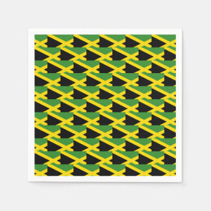 Stylish Jamaica Flag Napkin