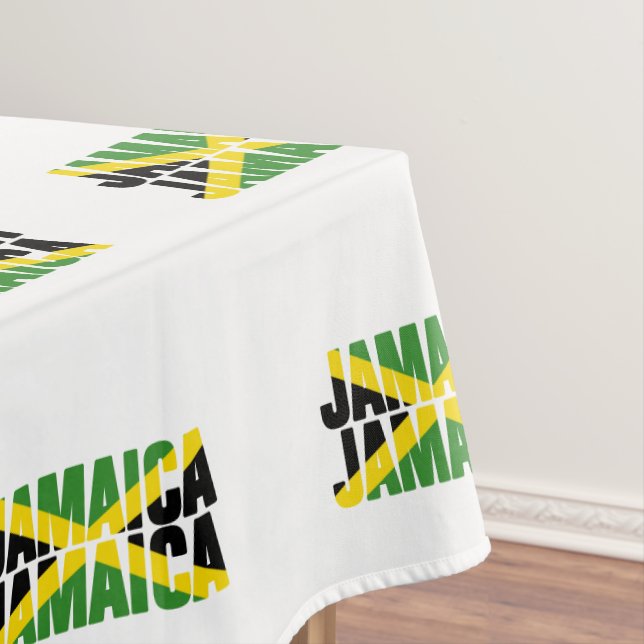 Stylish JAMAICA JAMAICA Tablecloth (In Situ)