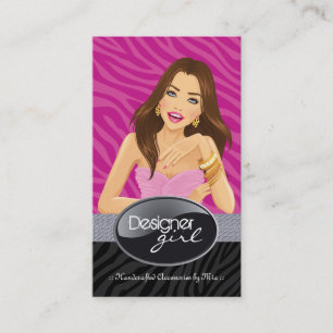 Stylish Jeweller Business Cards