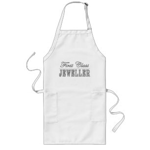 Stylish Jewellers : First Class Jeweller Long Apron