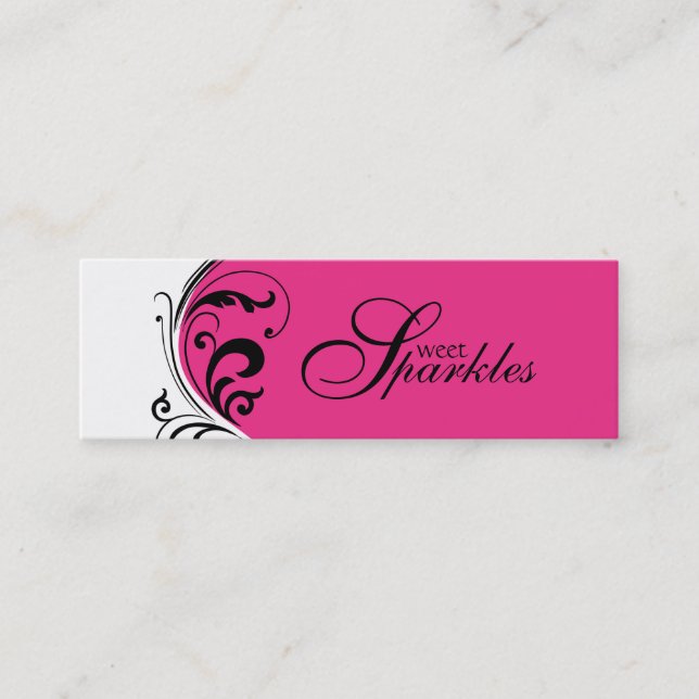 Stylish Jewellery Tags (Front)
