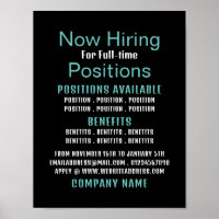 Stylish Job Vacancy Recruitment Advertising