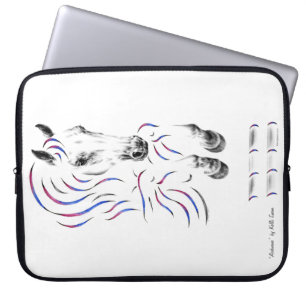 Stylish Jumping Jumper Horse Laptop Sleeve