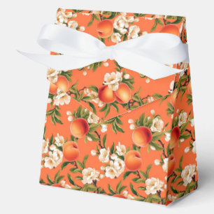 Stylish 'Just Peachy' Peach Fuzz Favour Box