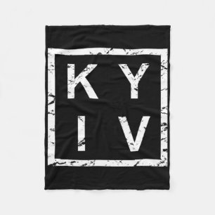 Stylish Kiev Kyiv  Fleece Blanket