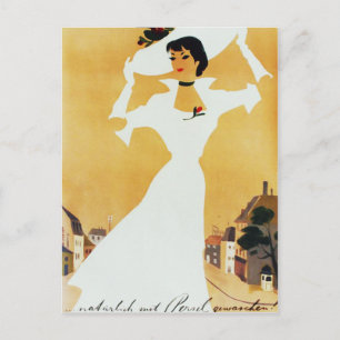 Stylish Lady Postcard