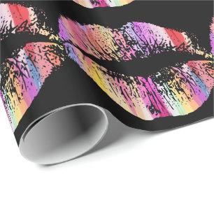 Stylish Lips #17 Wrapping Paper