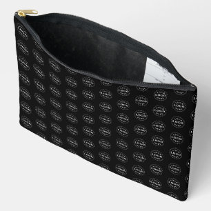 Stylish Logo Print Organiser Pouch for Daily Use