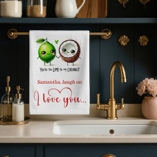 Stylish Love Gift Funny Food Kitchen Towel