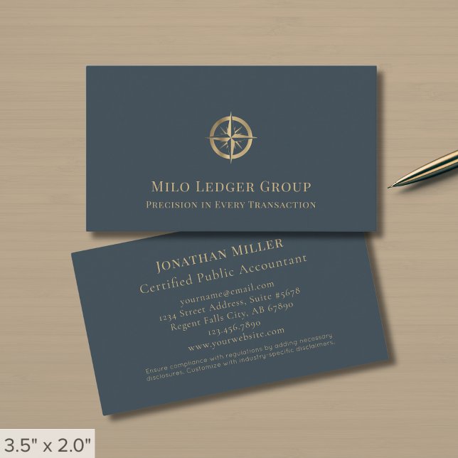 Stylish Luxury Professional Business Card (Creator Uploaded)