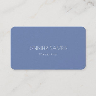 Stylish Makeup Artist Beauty Salon Modern Template Business Card