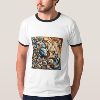 "Stylish Men's Printed T-Shirt – Bold Design, Comf
