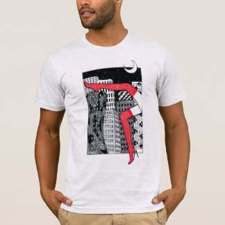 Stylish men's T-shirt with a picture