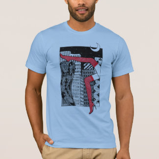 Stylish men's T-shirt with a picture