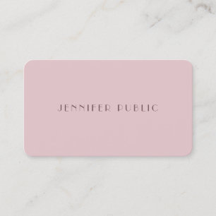 Stylish Minimal Design Template Professional Luxe Business Card