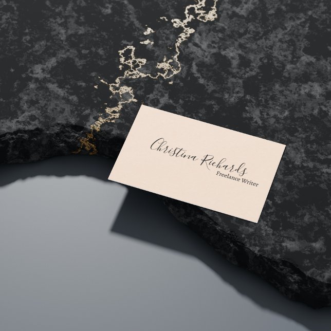 Stylish Minimalist Business Card (Creator Uploaded)