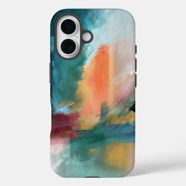 Stylish Modern Abstract Pattern Case-Mate iPhone Case (Back)