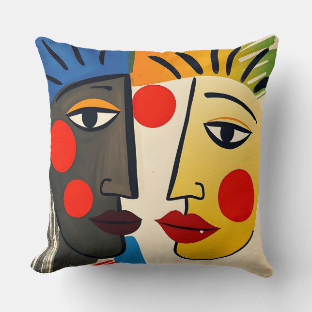 Stylish Modern Art Cushion (Front)